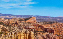 Fairyland Canyon At Bryce Canyon by John Bailey