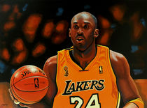 Kobe Bryant painting von Paul Meijering