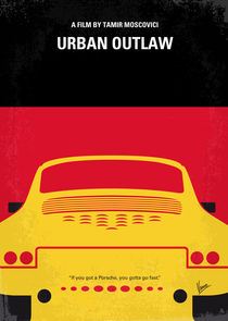 No316 My URBAN OUTLAW minimal movie poster von chungkong