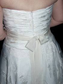 Wedding dress with bow. by dreamcatcher-media