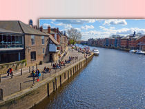 Kings Staith York river Ouse by Robert Gipson