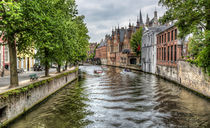 The Groenerei Canal in Bruges (Belgium) von Marc Garrido Clotet
