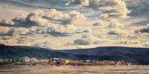 Dawson City und Yukon River by Priska  Wettstein