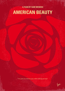 No313 My American Beauty minimal movie poster von chungkong