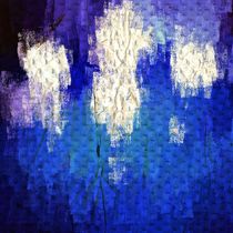 Abstract in blue von Ale Di Gangi