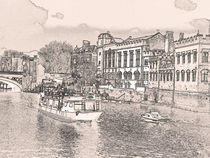 York with pencil and tint von Robert Gipson