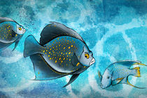 Blue Fish Fantasy von Peter  Awax