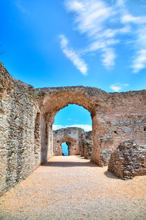  Grotte des Catull in Sirmione am Gardasee by Gina Koch