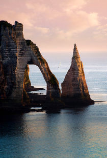 The Aval Door in Etretat  France  by Jarek Blaminsky