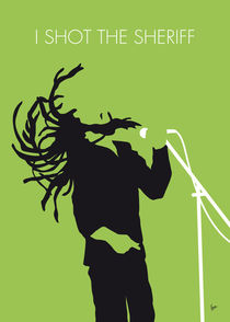 No016 MY Bob Marley Minimal Music poster von chungkong