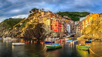 Riomaggiore by Zoltan Duray