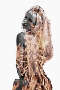 Woman on fire von Constantinos Iliopoulos