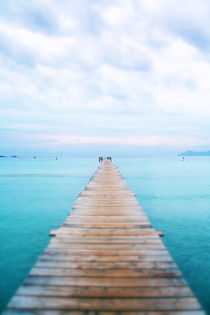 Steg am Meer - Focus Blur by Tobias Pfau