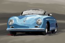 Porsche 356 Speedster Fineart von rdesign