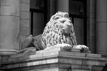 Vancouver Art Gallery Lion Sculpture von John Mitchell