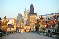 Charles Bridge and Lesser Town Tower von Tania Lerro