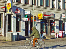 HamburgDigitals - Davidstraße mit Radfahrer - © adMeyer von Christian Meyer-Pedersen