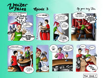 Waiter Tales Comic, episode 3 by Dora Vukicevic