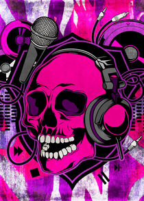 Karaoke Skull von Denis Marsili