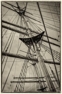 Gorch Fock (3) sepia von Mario Schade