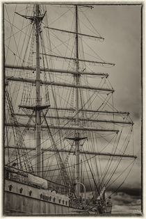 Gorch Fock (4) sepia von Mario Schade