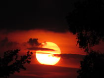 Ostsee Sonnenuntergang von Bettina Hilker