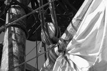 Detail of the rigging - monochrome by Intensivelight Panorama-Edition