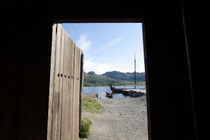 Viking ships moored in a fjord by Intensivelight Panorama-Edition