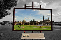 Dresden, der Blick des Canaletto, Variante 2 von ralf werner froelich