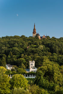 Villa Sachsen + Rochuskapelle - Bingen von Erhard Hess