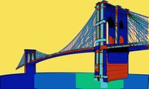 Brooklyn Bridge Colors by Florian Rodarte