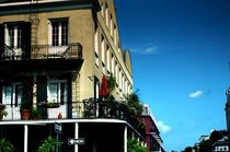 Old French Quarter Buildings by Dan Richards