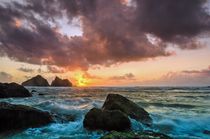 Cornish sunset by Jeremy Sage