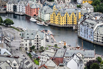 Blick auf Ålesund von Rico Ködder