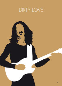 No040 MY FRANK ZAPPA Minimal Music poster von chungkong