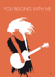 No043 MY TAYLOR SWIFT Minimal Music poster by chungkong