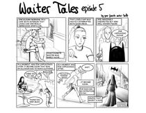 Waiter Tales Comic, episode 5 by Dora Vukicevic