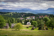 Carpathian mountains in Ukraine by Victoria Savostianova