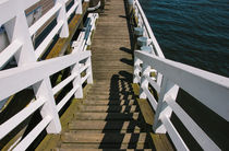 Pier Stairs by Patrycja Polechonska