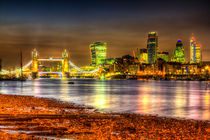 London at Night by David Pyatt