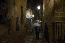 Regengasse -rain alley- von Wolfgang Pfensig