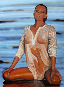 Bo Derek painting von Paul Meijering