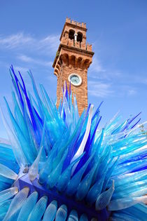 Murano Clock Tower by Valentino Visentini