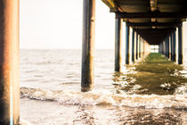 Steg am Strand von Ruby Lindholm