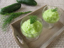 Gurken Mousse mit Dill by Heike Rau