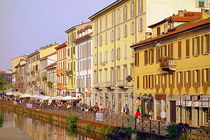 Milan Naviglio by Valentino Visentini