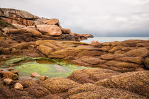 Atlantikküste in der Bretagne von Rico Ködder