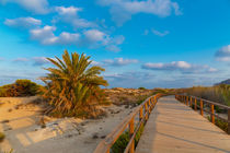 Sunset at the beach - Spain by Jörg Sobottka