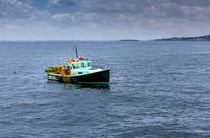 Harvesting Lobster Off Gloucester Bay von John Bailey