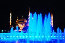 Blaue Moschee in Istanbul von loewenherz-artwork